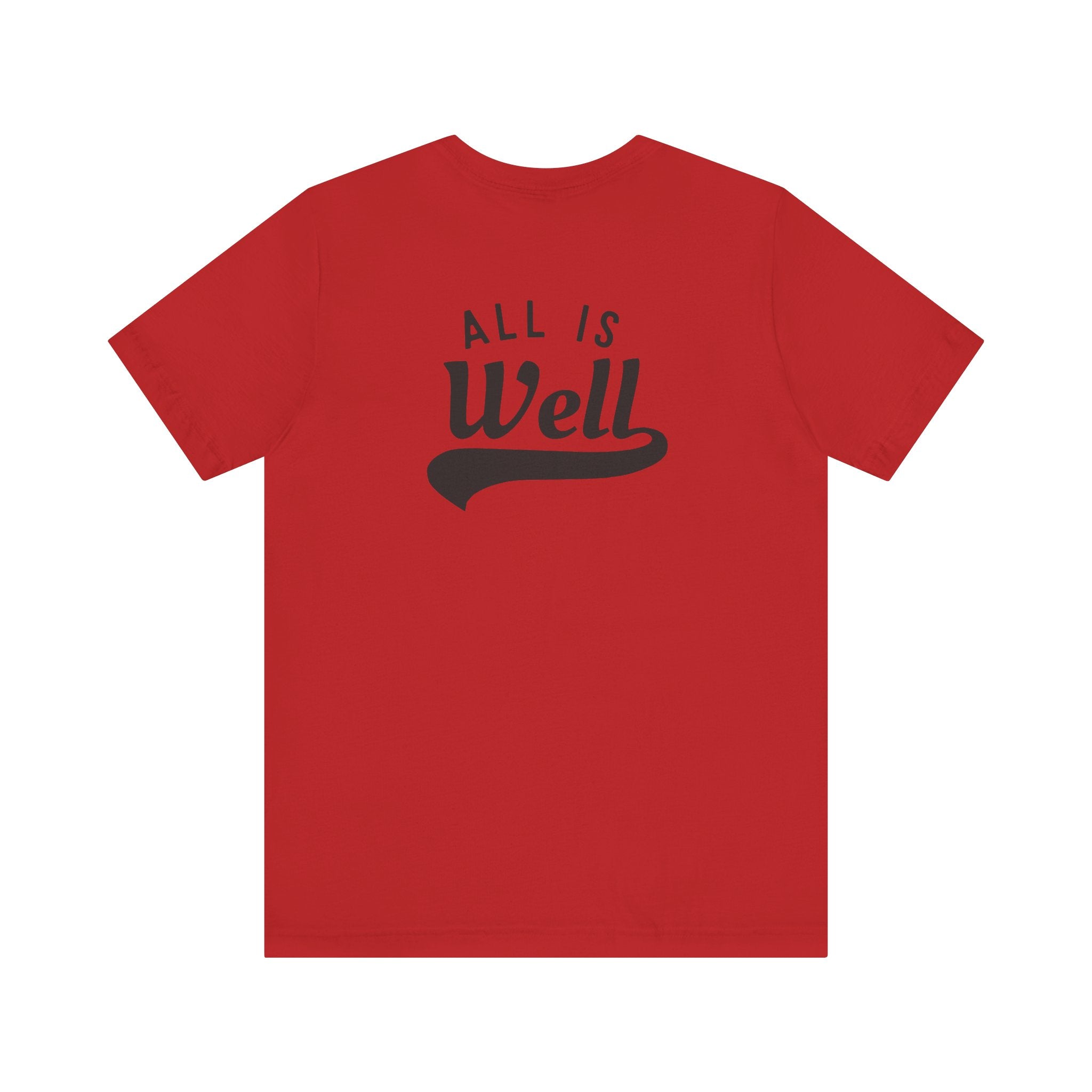 Christian Inspirational Unisex Tee - 'God is in Control' & 'All is Well'